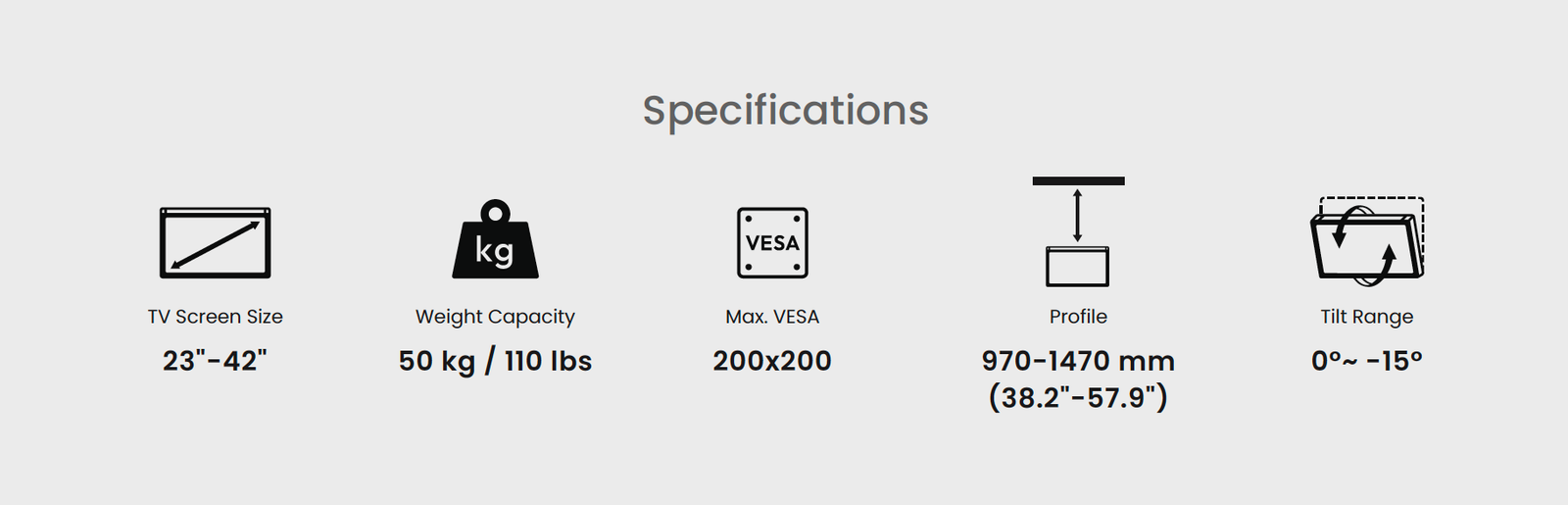 TVCE-322 specifications