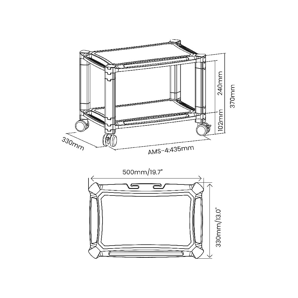 Mobile Modular Multipurpose Smart Stand - Image 2