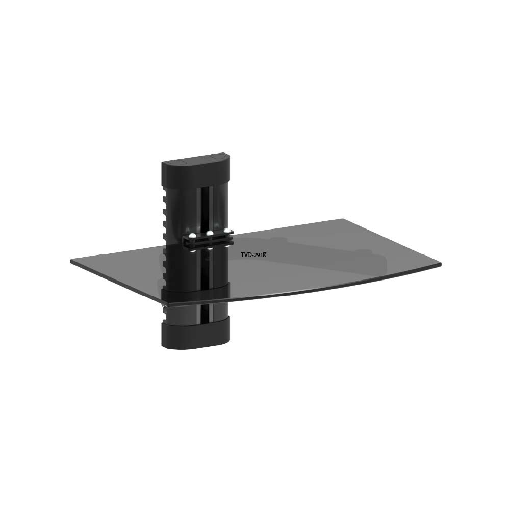 DVD / Cable Box Wall Mount Single Shelf