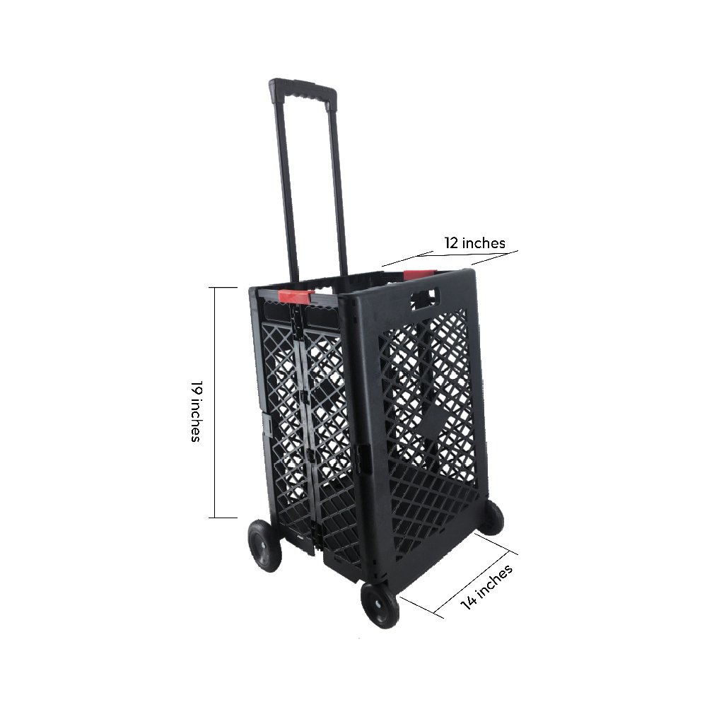 4-Wheel Multipurpose Folding Trolley - Image 3