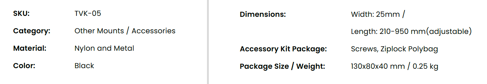 TVK-05 details