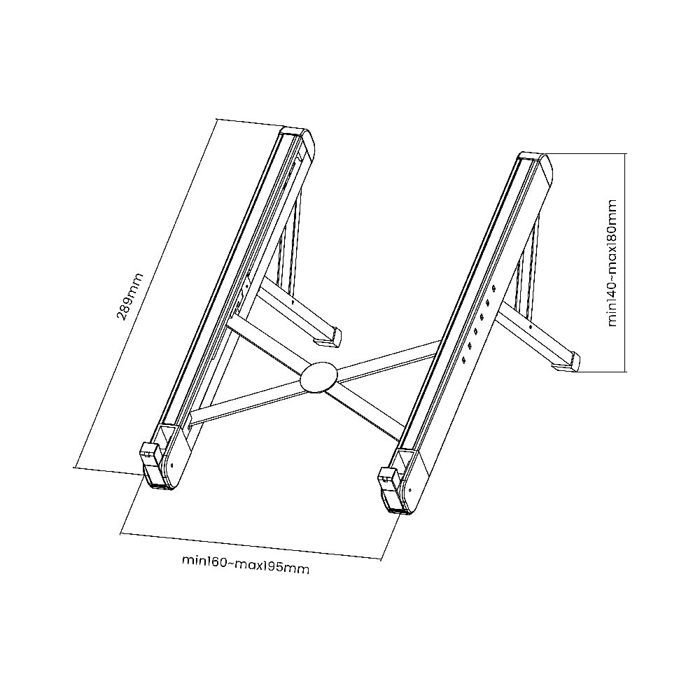 Portable Aluminum Laptop Riser - Image 5