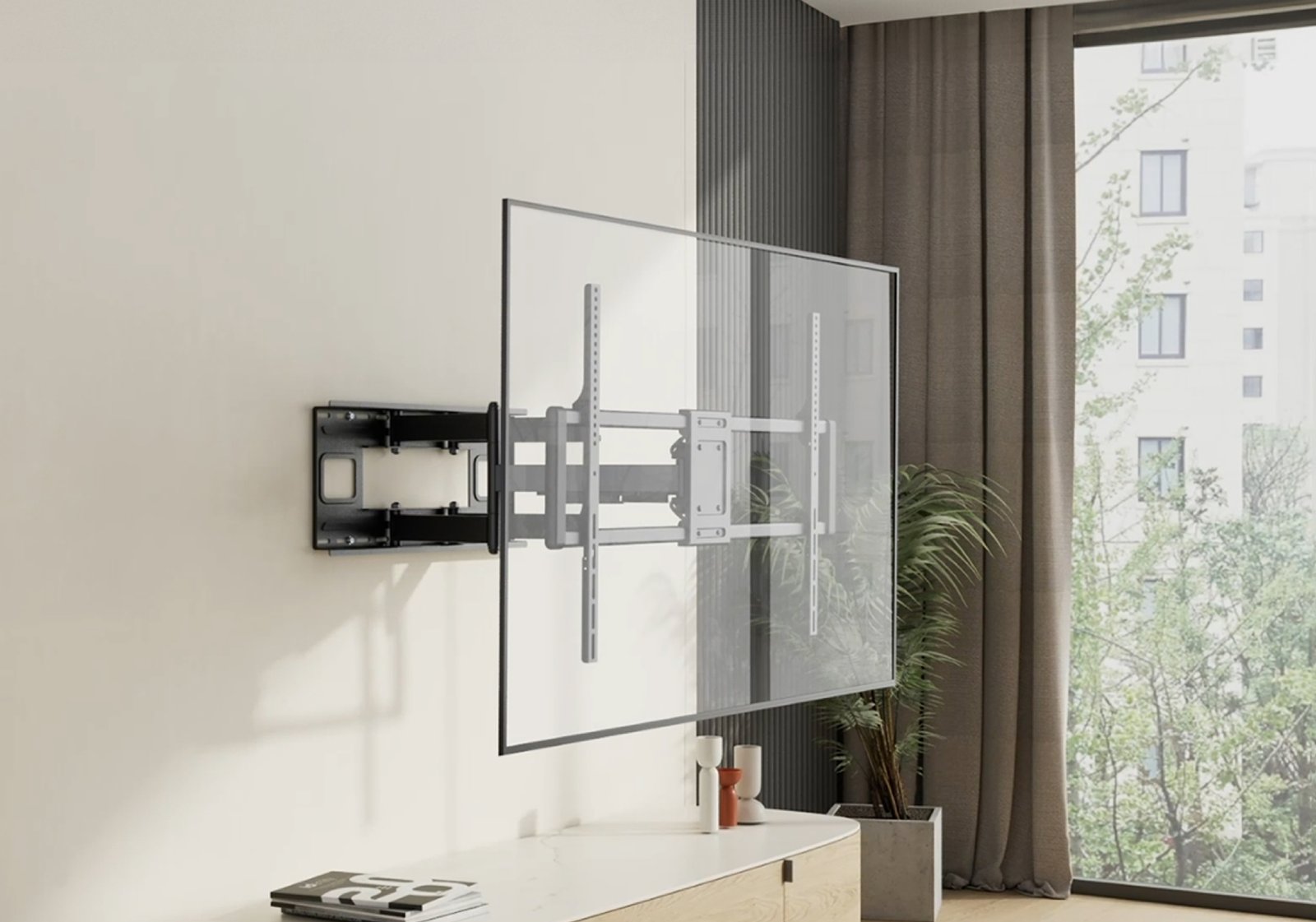 Extra Large Full Motion TV Wall Mount For 60"-120" TVs - Image 6