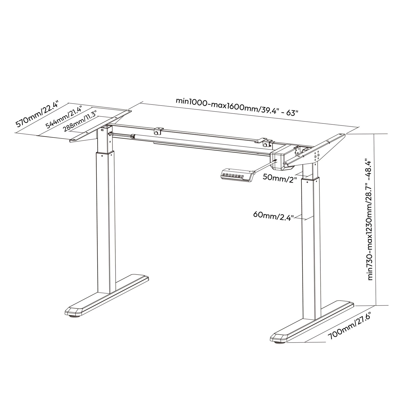 Electric Sit-Stand Desk - Image 6